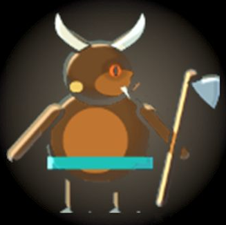 Minotaur card art from Aether Realms