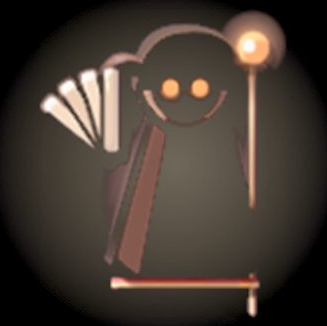 Ledger-Keeper card art from Aether Realms