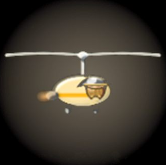 Gyrocopter card art from Aether Realms