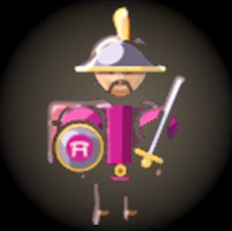 Soldier card art from Aether Realms