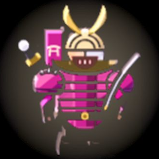 Samurai card art from Aether Realms