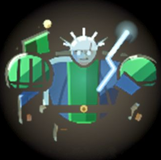 Storm Giant card art from Aether Realms