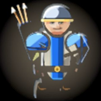 Crossbowman card art from Aether Realms