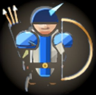 Longbowman card art from Aether Realms