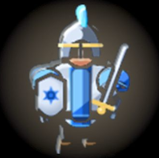 Knight card art from Aether Realms