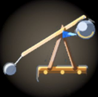 Trebuchet card art from Aether Realms