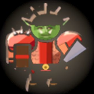 Grunt card art from Aether Realms
