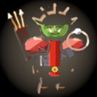 Slinger card art from Aether Realms