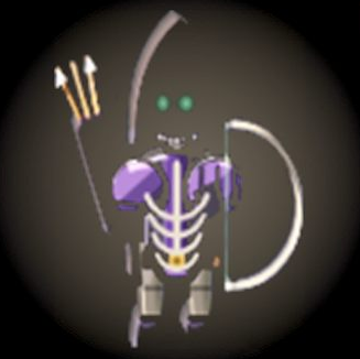 Bone Archer card art from Aether Realms
