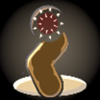 Sandworm card art from Aether Realms