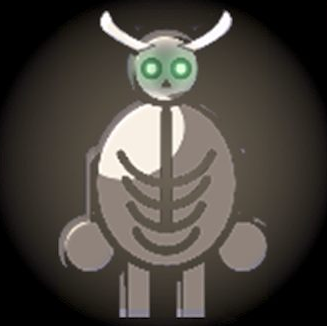 Bone Colossus card art from Aether Realms